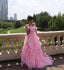 Gorgeous Pink A-line Long Party Prom Dresses To Impress,Evening Dress,13538