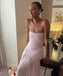 Gorgeous Pink Sheath Long Party Prom Dresses To Impress,Evening Dress,13559