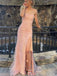 Elegant Mermaid Side Slit Maxi Long Party Prom Dresses,Evening Dress,13297