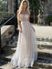 Gorgeous Spaghetti Straps A-line Maxi Long Party Prom Dresses Online,13106