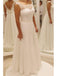 Cap Sleeve Lace Beach Wedding Dresses, 2017 Chiffon Long Custom Wedding Gowns, Affordable Bridal Dresses, 17096