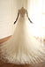 High Neck See Through A-line Lace Long Custom Cheap Wedding Bridal Dresses, WD298