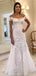 Off Shoulder Lace Mermaid Long Wedding Dresses Online, Cheap Bridal Dresses, WD548