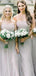 Simple Chiffon Long Bridesmaid Dresses Online, Cheap Bridesmaids Dresses, WG692