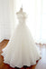 Simple Organza A Line Wedding Bridal Dresses, Custom Made Wedding Dresses, Affordable Wedding Bridal Gowns, WD234