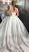 Simple Satin Elegant Straps Cheap Wedding Dresses Online, Cheap Lace Bridal Dresses, WD463