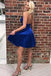 Spaghetti Straps Satin Cheap Homecoming Dresses Online, Cheap Short Prom Dresses, CM752